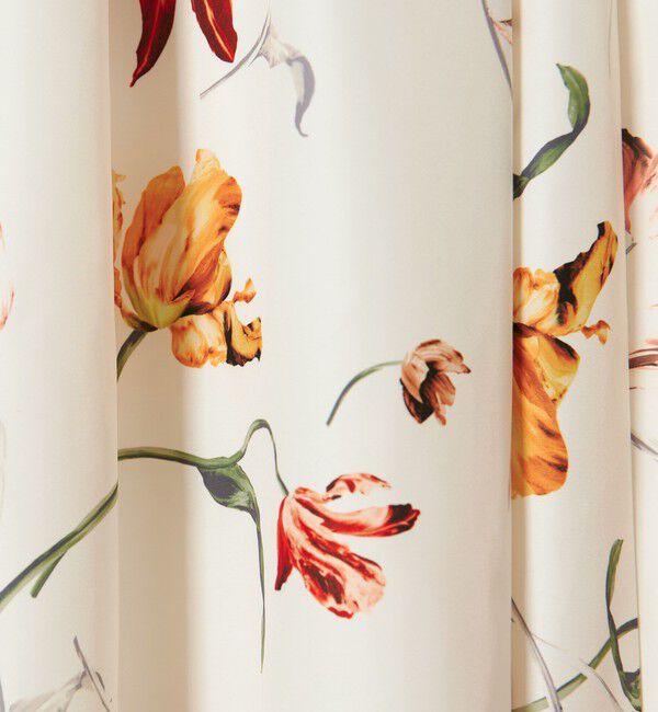 EMMEL REFINES「＜EMMEL REFINES＞EM ミディアムフラワープリント ボリューム スカート」|スカート|