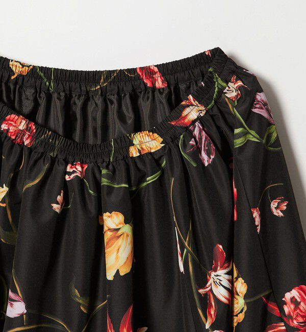 EMMEL REFINES「＜EMMEL REFINES＞EM ミディアムフラワープリント ボリューム スカート」|スカート|