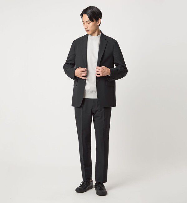 UNITED ARROWS green label relaxing「A+ PERTEX UNLIMITED リラックス イージー 1プリーツ スラックス -ストレッチ-」|スラックス|