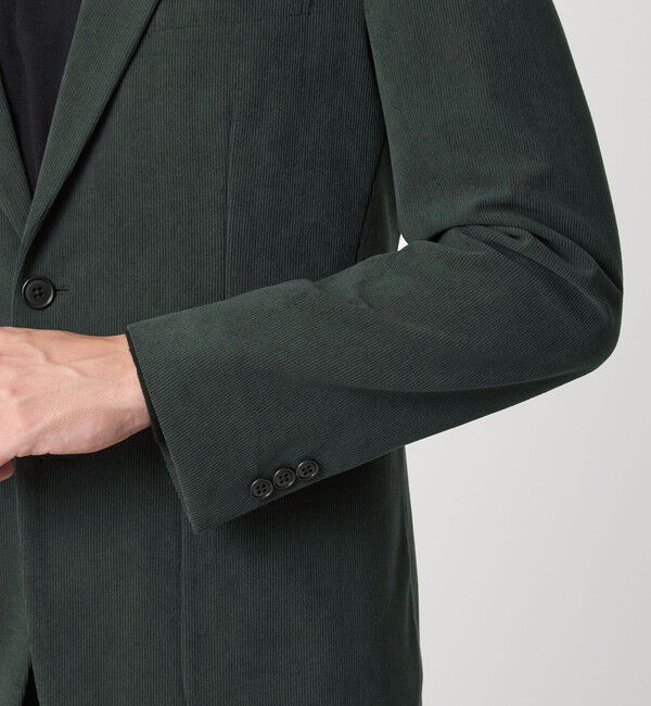 UNITED ARROWS green label relaxing「A+ コーデュロイ 2B スタンダード 2P ジャケット -ウォッシャブル、ストレッチ-」|テーラードジャケット|