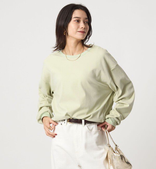 UNITED ARROWS green label relaxing「フィブリル タッチ ロングスリーブ トップス」|Tシャツ・カットソー|