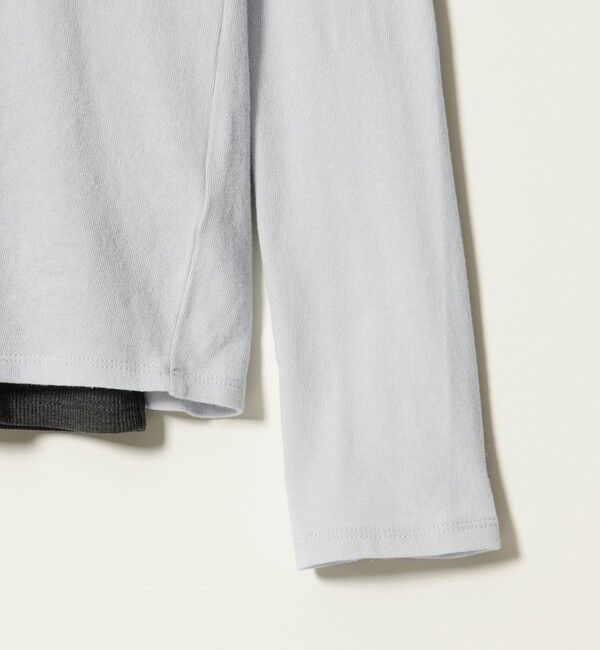 EMMEL REFINES「＜EMMEL REFINES＞EM カットアウト レイヤーセット カットソー」|Tシャツ・カットソー|