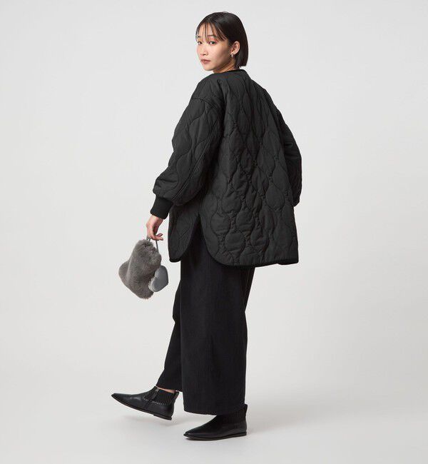 UNITED ARROWS green label relaxing「［size SHORTあり］リバーシブル キルティング ブルゾン ウォッシャブル 撥水」|ブルゾン・スタジャン|