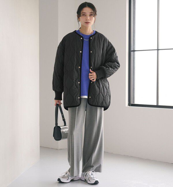 UNITED ARROWS green label relaxing「［size SHORTあり］リバーシブル キルティング ブルゾン ウォッシャブル 撥水」|ブルゾン・スタジャン|