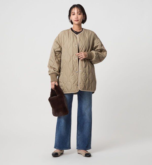 UNITED ARROWS green label relaxing「［size SHORTあり］リバーシブル キルティング ブルゾン ウォッシャブル 撥水」|ブルゾン・スタジャン|
