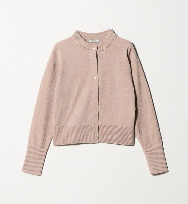 UNITED ARROWS green label relaxing「モールヤーン クルーネック カーディガン ウォッシャブル」|カーディガン|LT.PINK