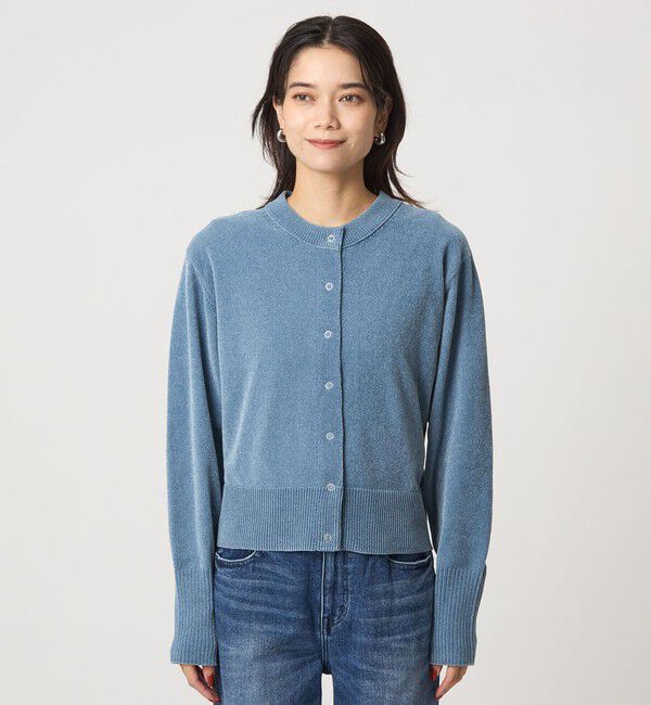 UNITED ARROWS green label relaxing「モールヤーン クルーネック カーディガン ウォッシャブル」|カーディガン|