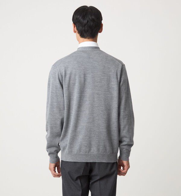 UNITED ARROWS green label relaxing「Super 120's ハイゲージ ニット カーディガン」|カーディガン|