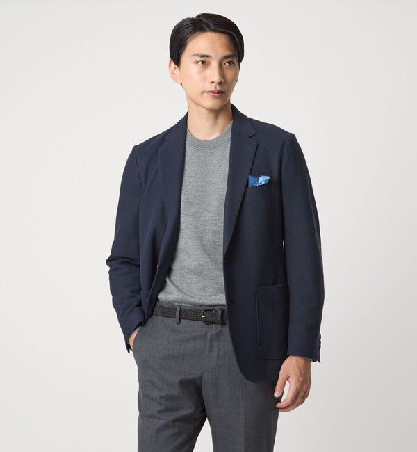 UNITED ARROWS green label relaxing「Super 120's ハイゲージ クルーネック ニット」|ニット・セーター|