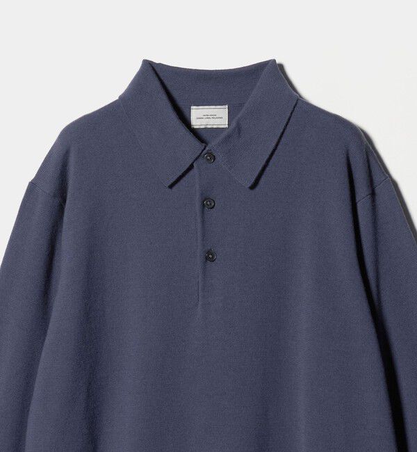 UNITED ARROWS green label relaxing「Super 120's ハイゲージ ニット ポロシャツ」|ニット・セーター|