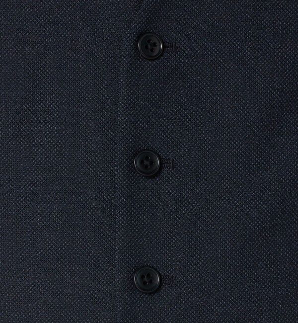 UNITED ARROWS green label relaxing「A+ TWPU バーズアイ 5B スリム ベスト -ウォッシャブル-」|ベスト・ジレ|