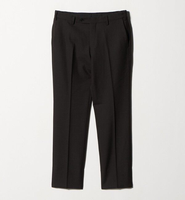 UNITED ARROWS green label relaxing「A+ TWPU バーズアイ スリム アジャスター スラックス -ウォッシャブル・ストレッチ-」|スラックス|