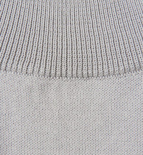 UNITED ARROWS green label relaxing「A+ ポリエステル モックネック ニット -ウォッシャブル-」|ニット・セーター|