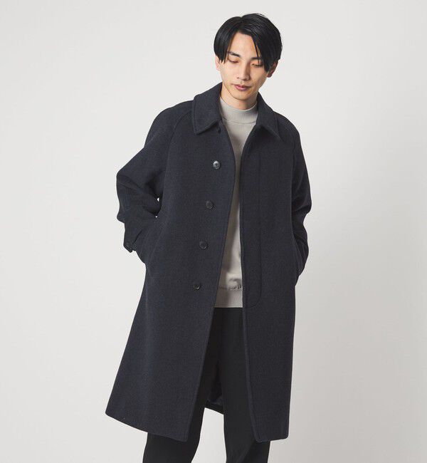 UNITED ARROWS green label relaxing「A+ ポリエステル モックネック ニット -ウォッシャブル-」|ニット・セーター|