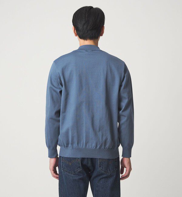 UNITED ARROWS green label relaxing「A+ ポリエステル モックネック ニット -ウォッシャブル-」|ニット・セーター|