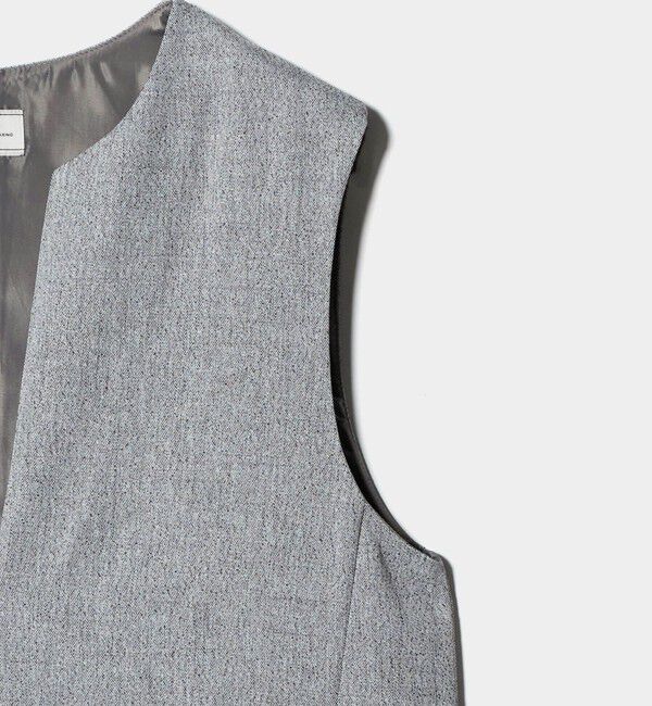 UNITED ARROWS green label relaxing「［size SHORTあり］キーネック ジャンパースカート」|ジャンパースカート|