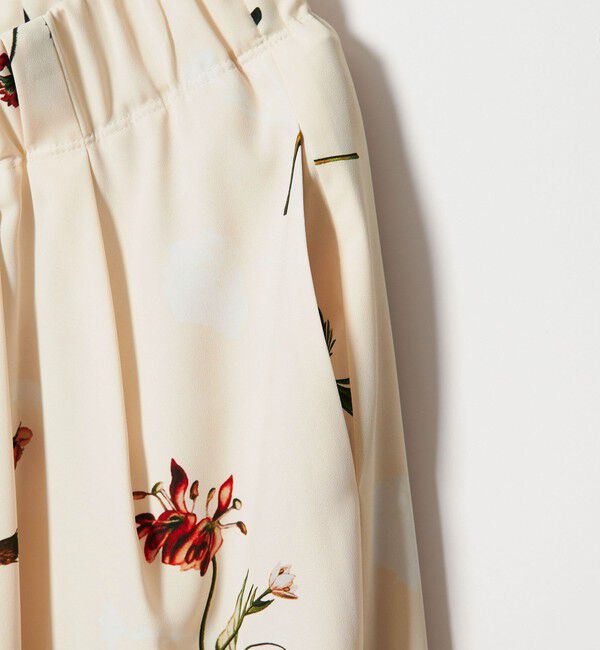 EMMEL REFINES「＜EMMEL REFINES＞EM フラワープリント イージーパンツ 2」|チノ|