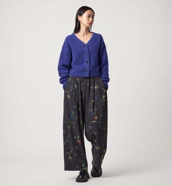 EMMEL REFINES「＜EMMEL REFINES＞EM フラワープリント イージーパンツ 2」|チノ|