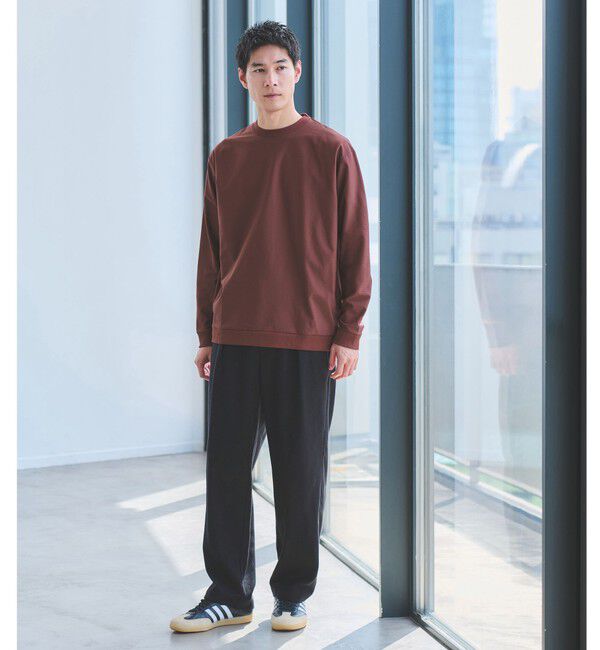 UNITED ARROWS green label relaxing「ハーフ メッシュ クルーネック Tシャツ」|Tシャツ・カットソー|