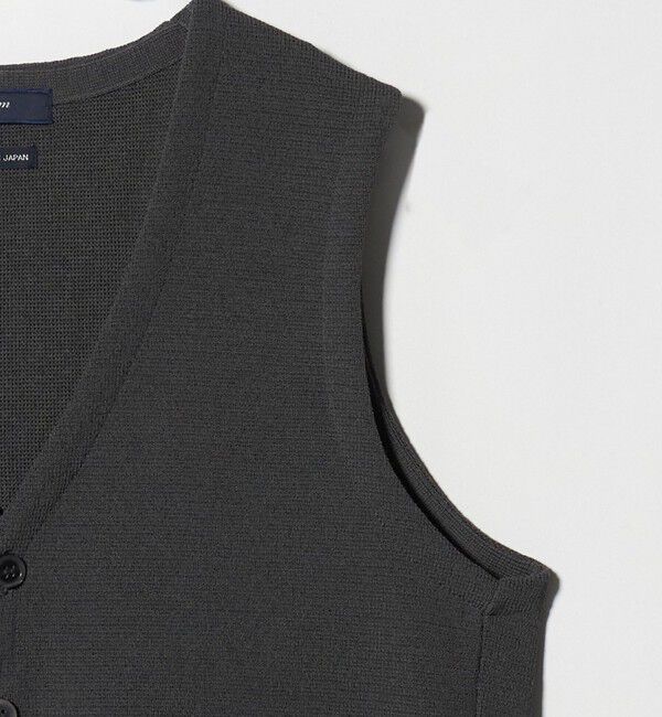 UNITED ARROWS green label relaxing「＜gim＞25F H/MLN ニット ジレ ベスト -ウォッシャブル-」|ベスト・ジレ|