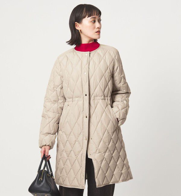 UNITED ARROWS green label relaxing「キルティング ライト ダウン コート 撥水」|ダウン|