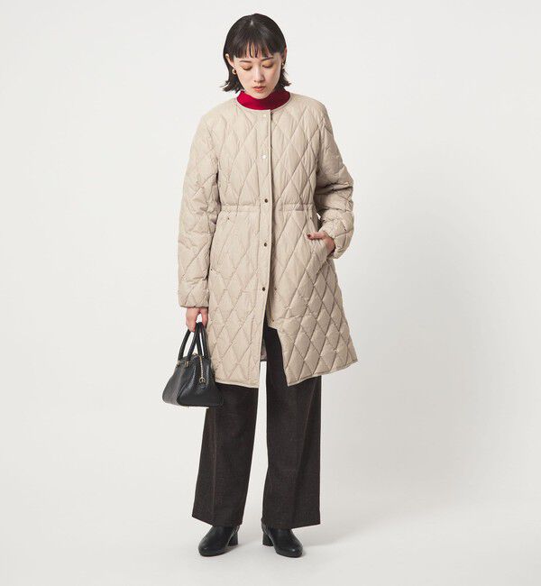 UNITED ARROWS green label relaxing「キルティング ライト ダウン コート 撥水」|ダウン|