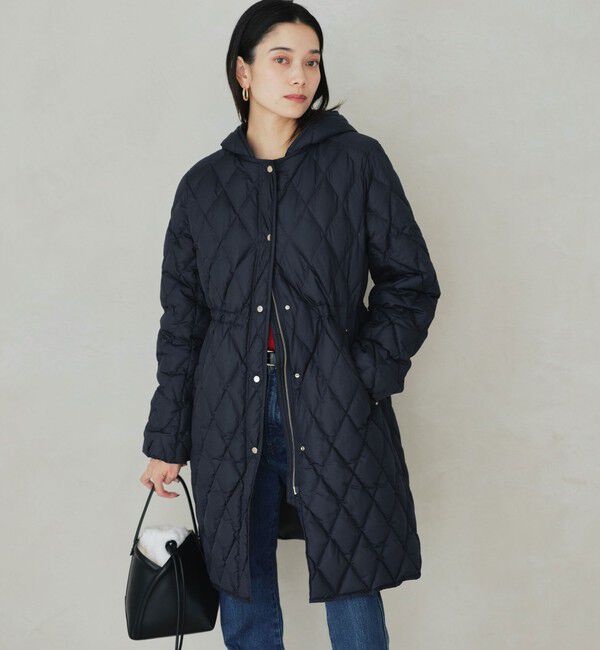 UNITED ARROWS green label relaxing「キルティング ライト ダウン コート 撥水」|ダウン|