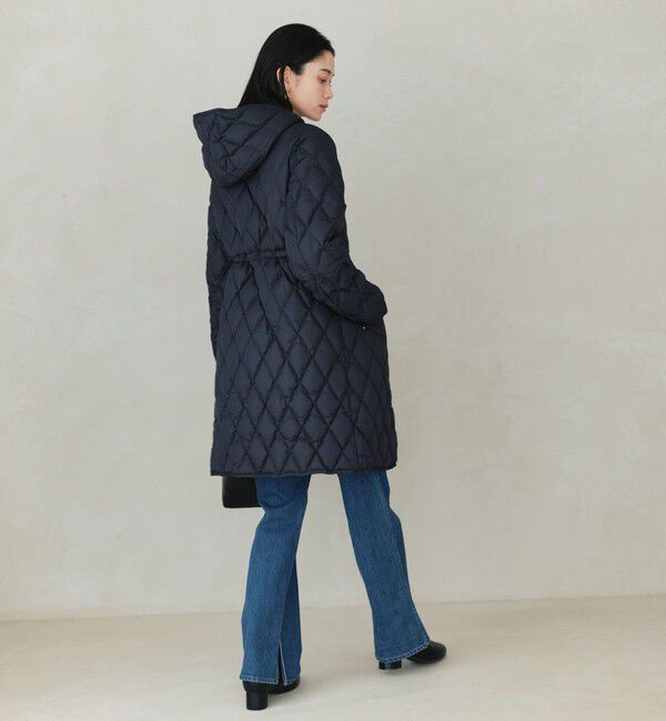 UNITED ARROWS green label relaxing「キルティング ライト ダウン コート 撥水」|ダウン|