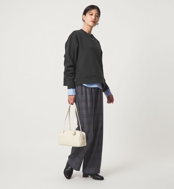 UNITED ARROWS green label relaxing「【WEB限定】＜at ease＞ダンボール スリット プルオーバー カットソー」|Tシャツ・カットソー|