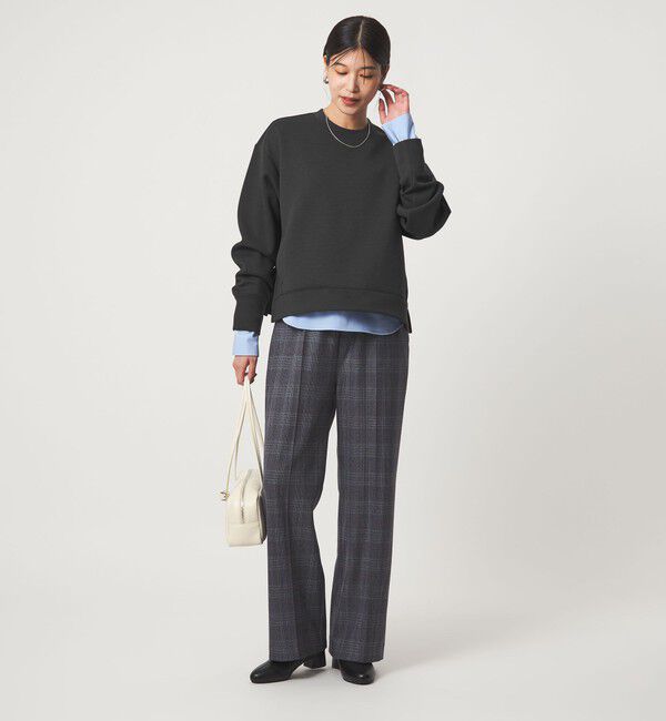 UNITED ARROWS green label relaxing「【WEB限定】＜at ease＞ダンボール スリット プルオーバー カットソー」|Tシャツ・カットソー|