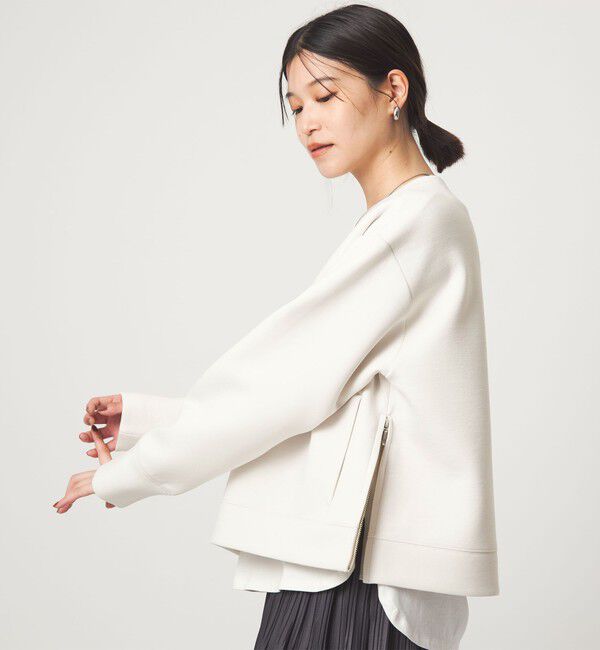 UNITED ARROWS green label relaxing「【WEB限定】＜at ease＞ダンボール スリット プルオーバー カットソー」|Tシャツ・カットソー|