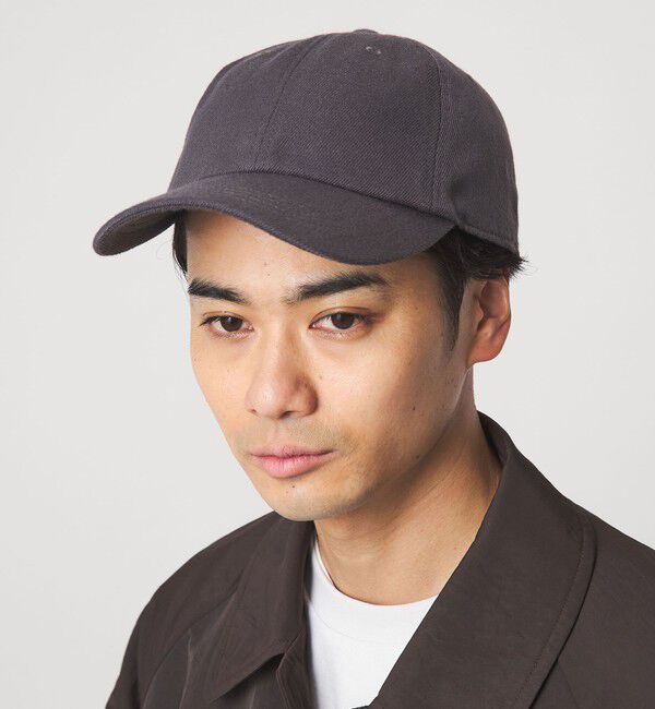 UNITED ARROWS green label relaxing「GLR ポリエステル サージ ロゴ キャップ」|キャップ・キャスケット|DK.GRAY