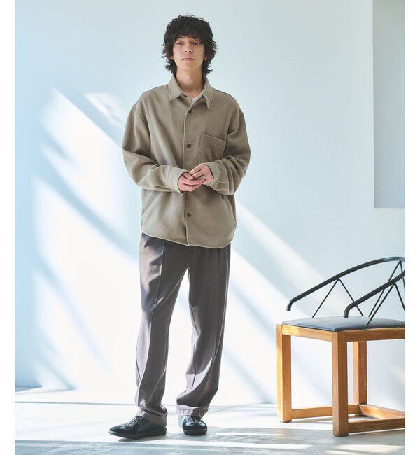 UNITED ARROWS green label relaxing「ツイードライク CPO ジャケット」|シャツ・ブラウス|