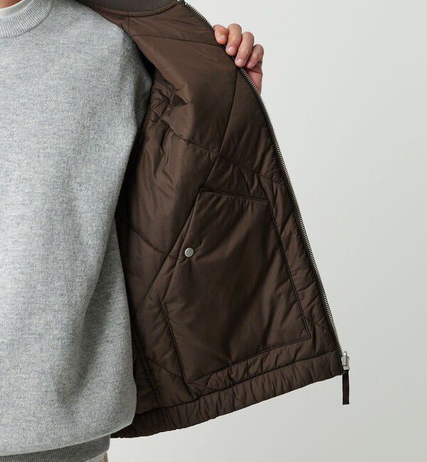 UNITED ARROWS green label relaxing「パデッド リバーシブル ジップ ブルゾン」|ブルゾン・スタジャン|