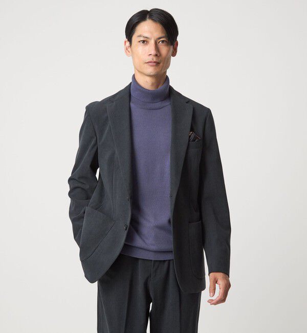 UNITED ARROWS green label relaxing「Super 120&rsquo;s ハイゲージ タートルネック ニット」|ニット・セーター|