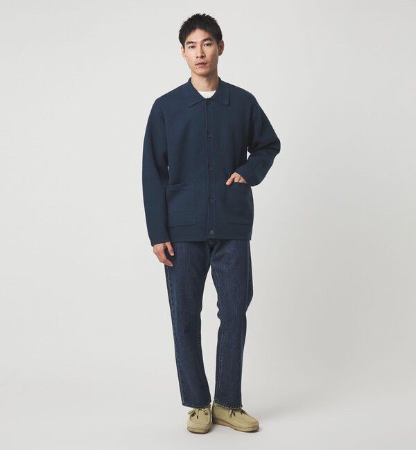 UNITED ARROWS green label relaxing「コットン ポリエステル ポロ カーディガン」|カーディガン|