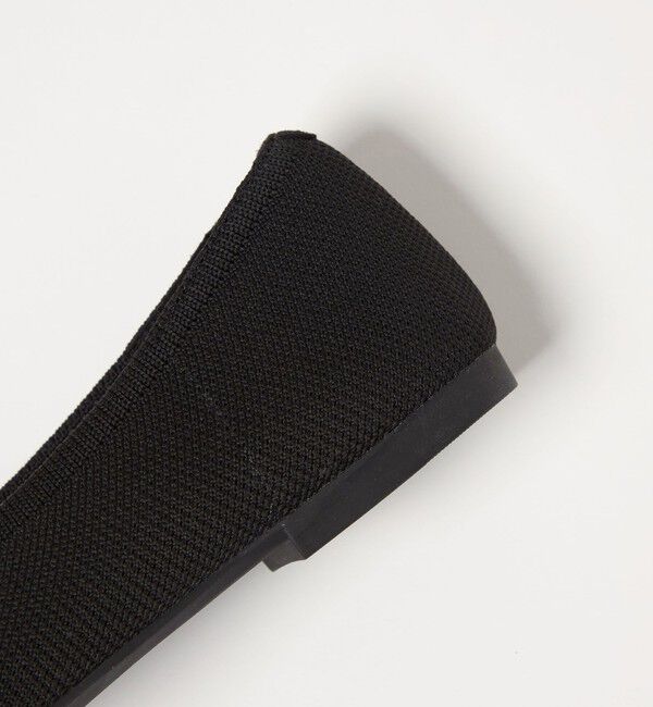 UNITED ARROWS green label relaxing「ウェルネス スクエア バレエシューズ / フラットシューズ 撥水 ウォッシャブル」|バレエシューズ|