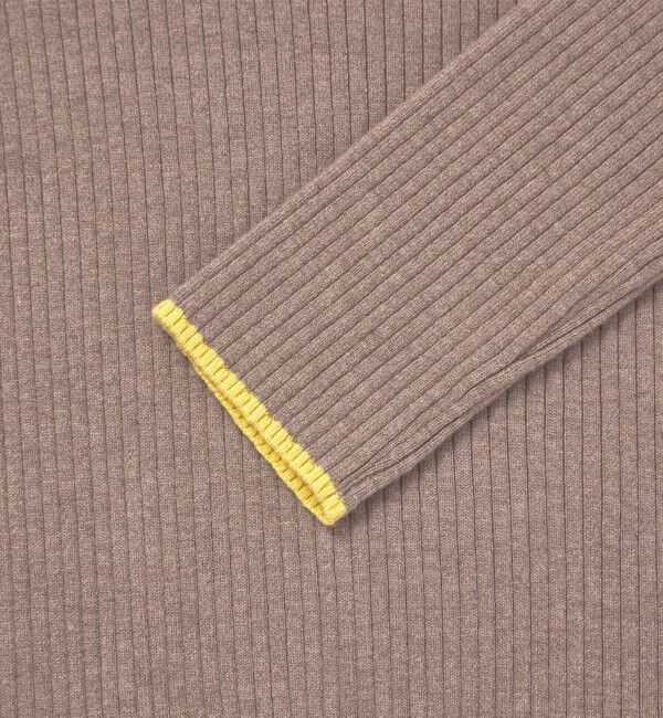 UNITED ARROWS green label relaxing「【WEB限定】＜at ease＞ソデサキ バイカラー プルオーバー ニット ウォッシャブル」|ニット・セーター|