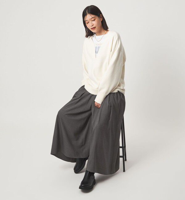UNITED ARROWS green label relaxing「【WEB限定】＜at ease＞キュロット パンツ」|キュロット|
