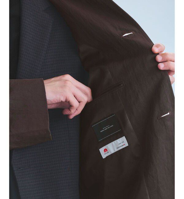 UNITED ARROWS green label relaxing「ナイロン ツイル ステンカラーコート -撥水-」|ステンカラーコート|