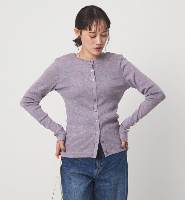 UNITED ARROWS green label relaxing「メランジ 2WAY カーディガン」|カーディガン|
