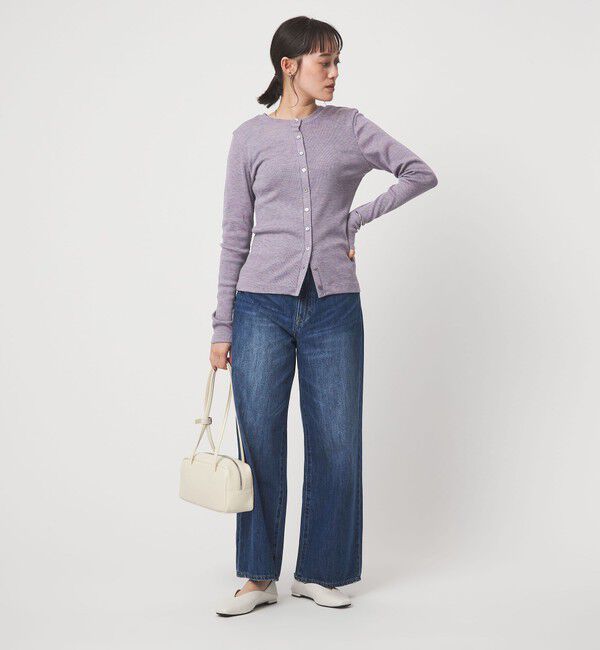 UNITED ARROWS green label relaxing「メランジ 2WAY カーディガン」|カーディガン|