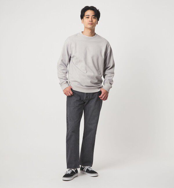 UNITED ARROWS green label relaxing「ミラノ リブ ダブルフェイス クルーネック カットソー」|Tシャツ・カットソー|