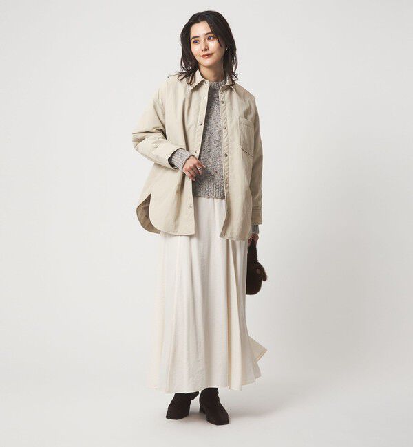 UNITED ARROWS green label relaxing「ライト パデット シャツ」|シャツ・ブラウス|