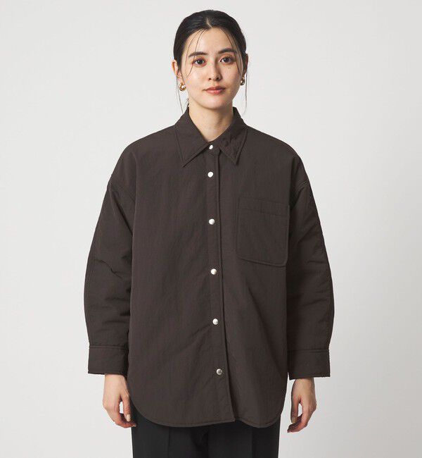 UNITED ARROWS green label relaxing「ライト パデット シャツ」|シャツ・ブラウス|