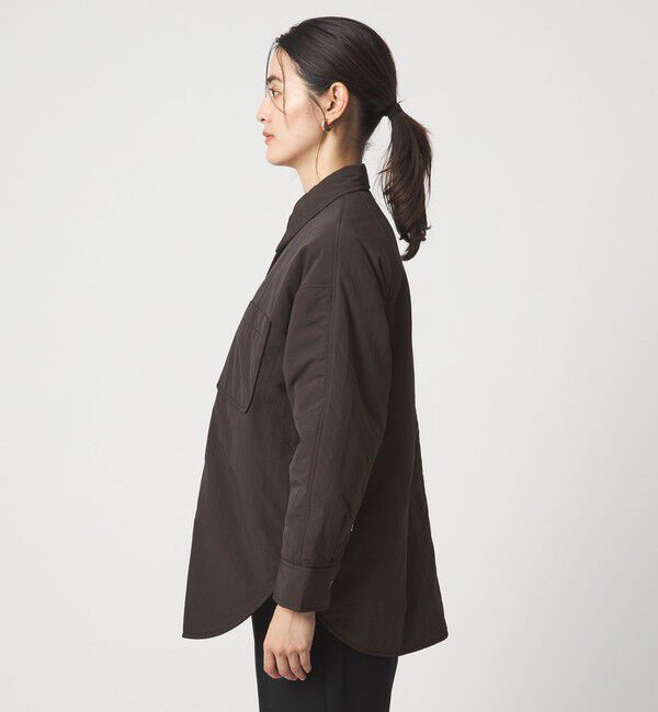 UNITED ARROWS green label relaxing「ライト パデット シャツ」|シャツ・ブラウス|