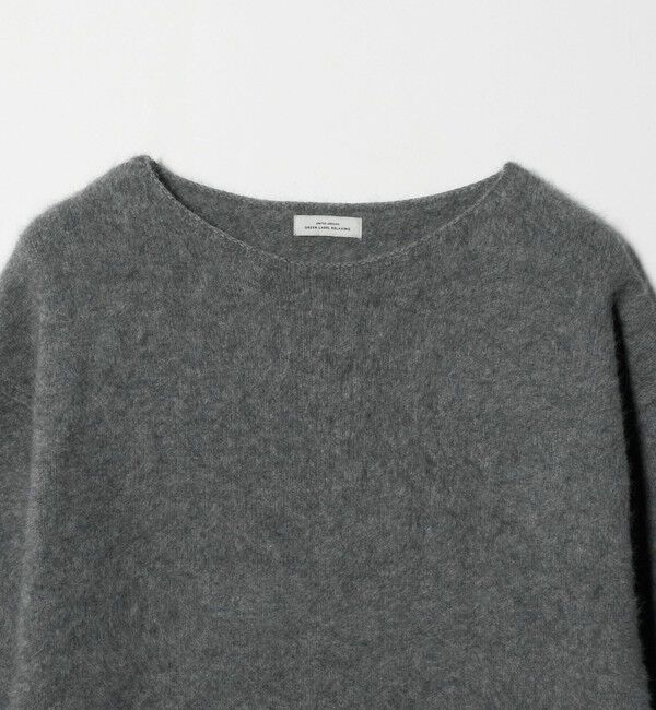 UNITED ARROWS green label relaxing「ヘアリー ニット ロング プルオーバー」|ニット・セーター|