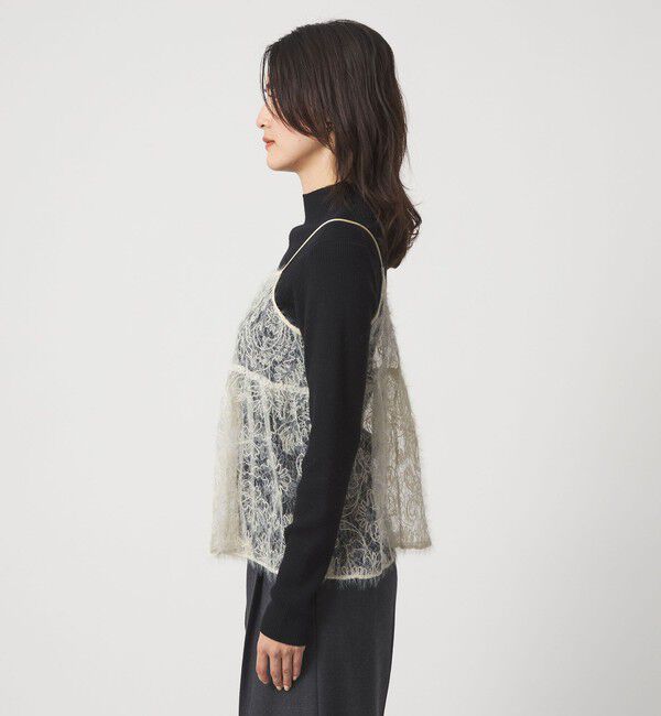 UNITED ARROWS green label relaxing「シアー レース キャミソール」|ベスト・ジレ|