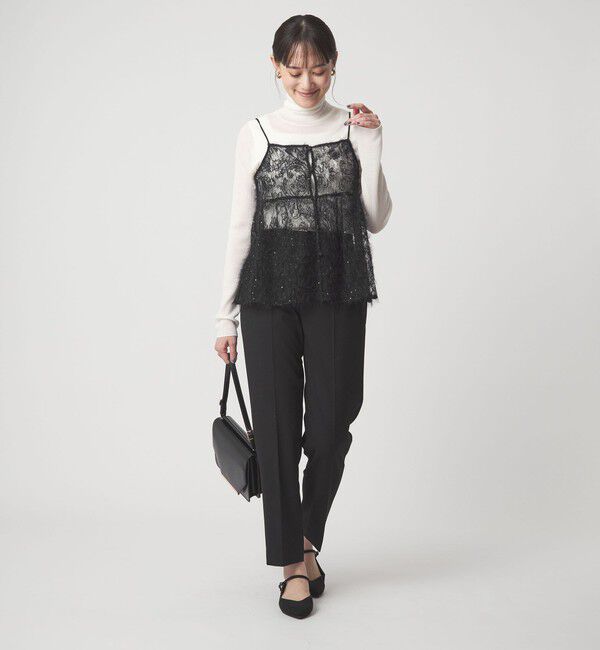 UNITED ARROWS green label relaxing「シアー レース キャミソール」|ベスト・ジレ|