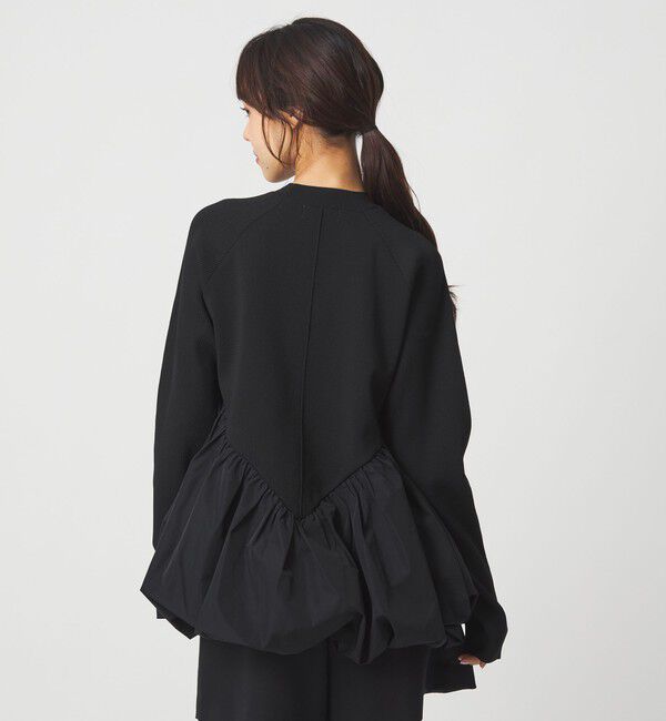 EMMEL REFINES「＜EMMEL REFINES＞EM スソバルーン ニット チュニック」|ニット・セーター|